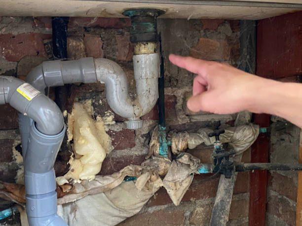 Water damage restoration process in ND